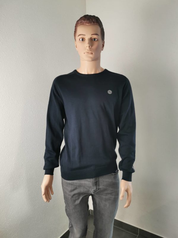 Pull marque Benson and cherry bleu neuf