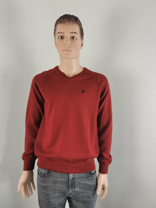 Pull Aristow rouge neuf