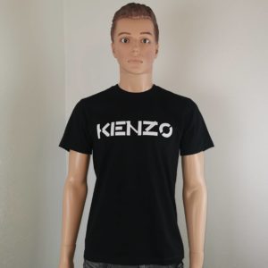 Tshirt kenzo noir logo blanc neuf