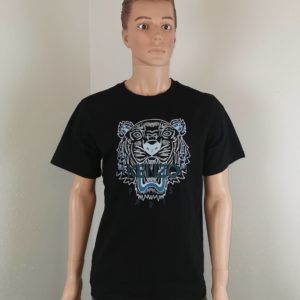 T-shirt Kenzo noir motif tigre neuf