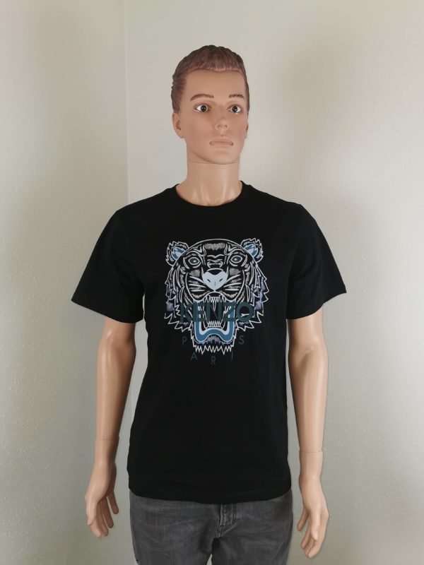 T-shirt Kenzo noir motif tigre neuf