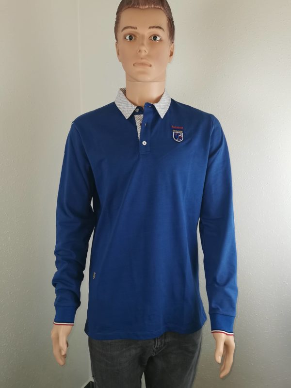 Polo Aristow bleu pacifique neuf