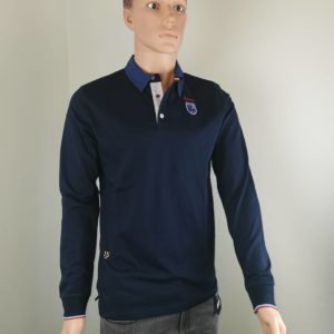 Polo élite sport Aristow bleu foncé neuf