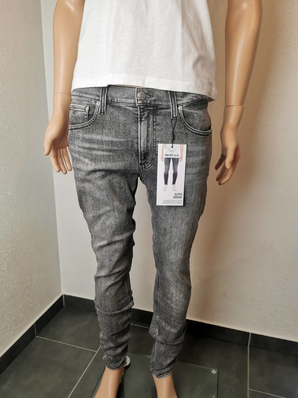 pantalon jeans Calvin klein gris neuf