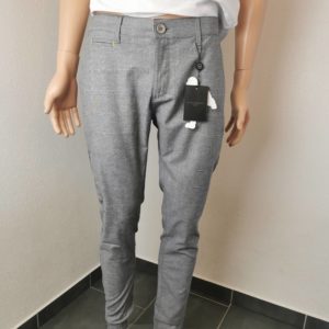 Pantalon chino Benson and cherry gris jaune neuf