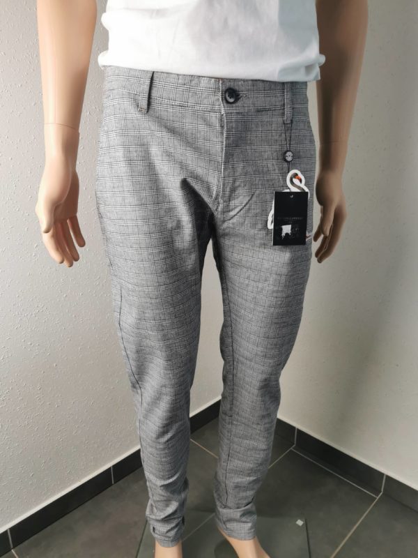Pantalon chino jack gris Benson and cherry neuf
