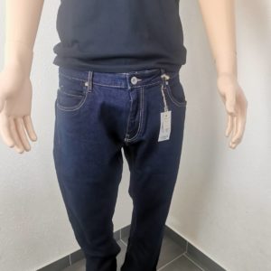 Pantalon Losan denim slim fit bleu foncé neuf