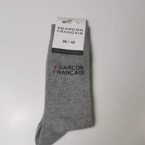 Chaussette Garçon Français gris neuf