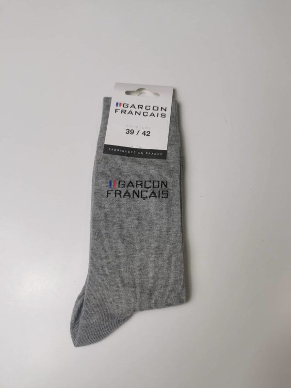 Chaussette Garçon Français gris neuf