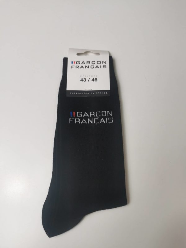Chaussette Garçon Français noir neuf