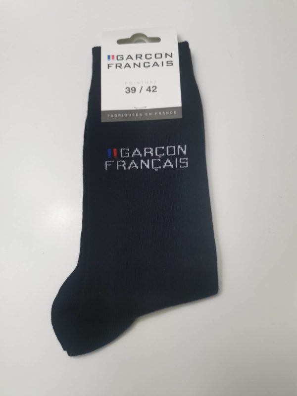 Chaussette Garçon Français bleu neuf