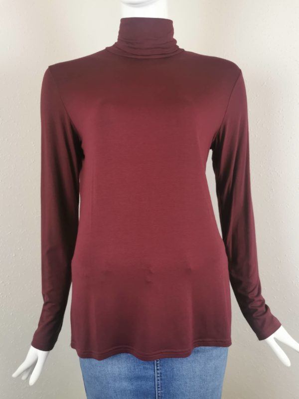 Sous pull Veti Style Paris bordeaux neuf