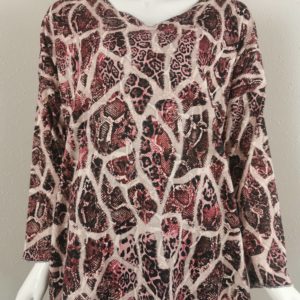 Pull fin Piment rouge France neuf