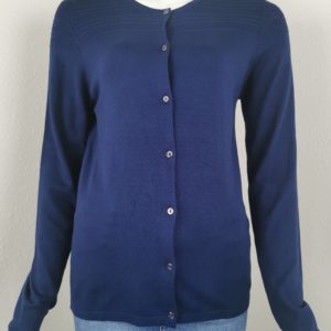 Gilet bleu G&B Giorgio Barbara Paris neuf
