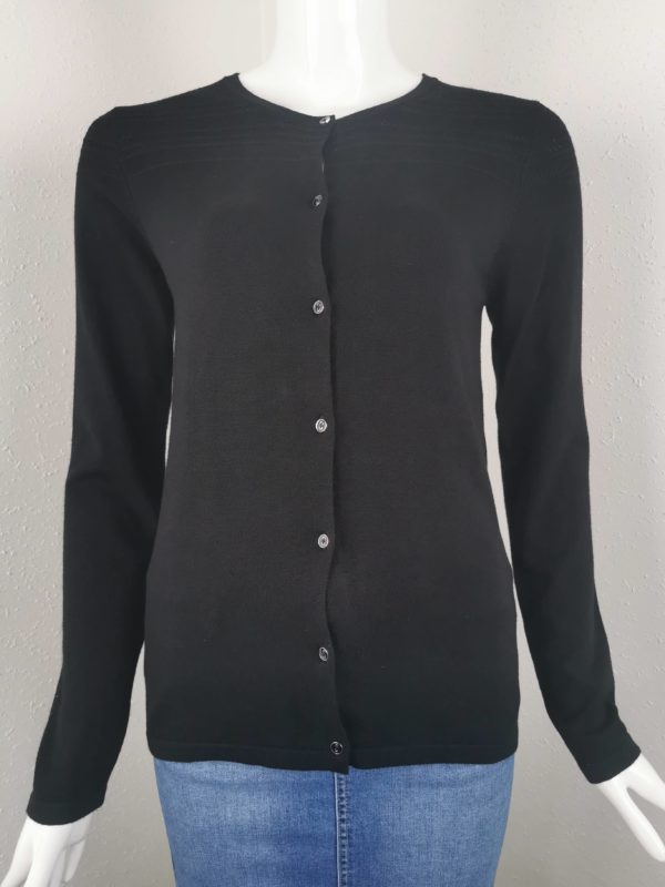 Gilet noir G&B Giorgio Barbara Paris neuf